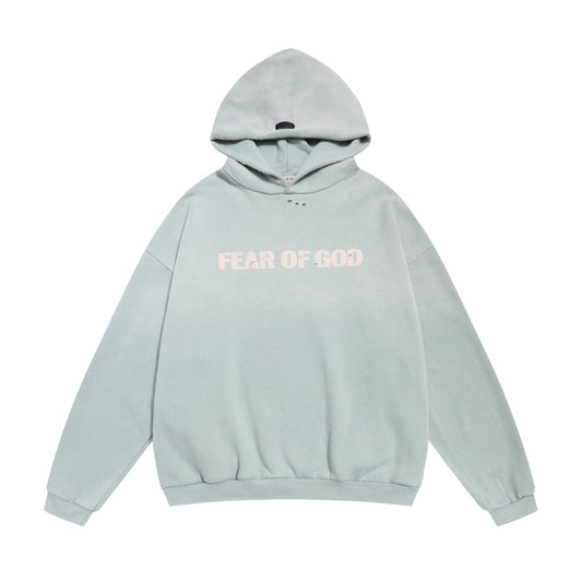 Fear of God Heaven Is Crying for Justice Graphic Hoodie — hero
