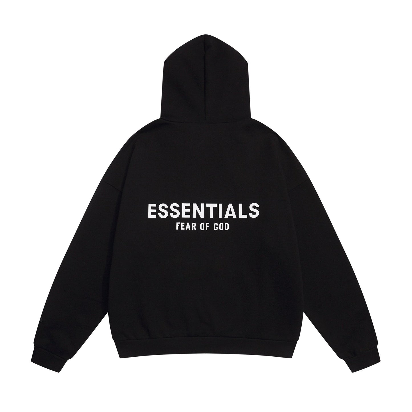 Fear of God Essentials Back Graphic Pullover Hoodie — back