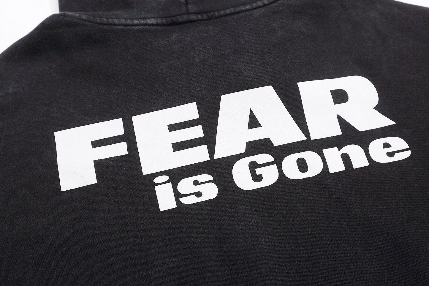 Fear of God Washed Graphic Pullover Hoodie — detail