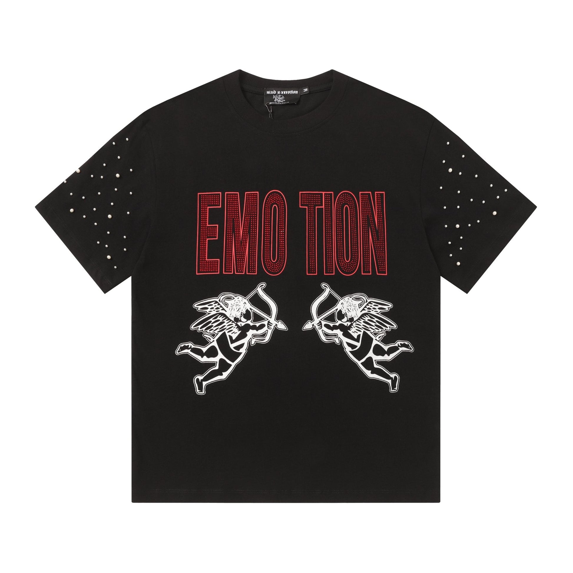 MIXED EMOTION Love or Hate Cupid Graphic T-Shirt — hero