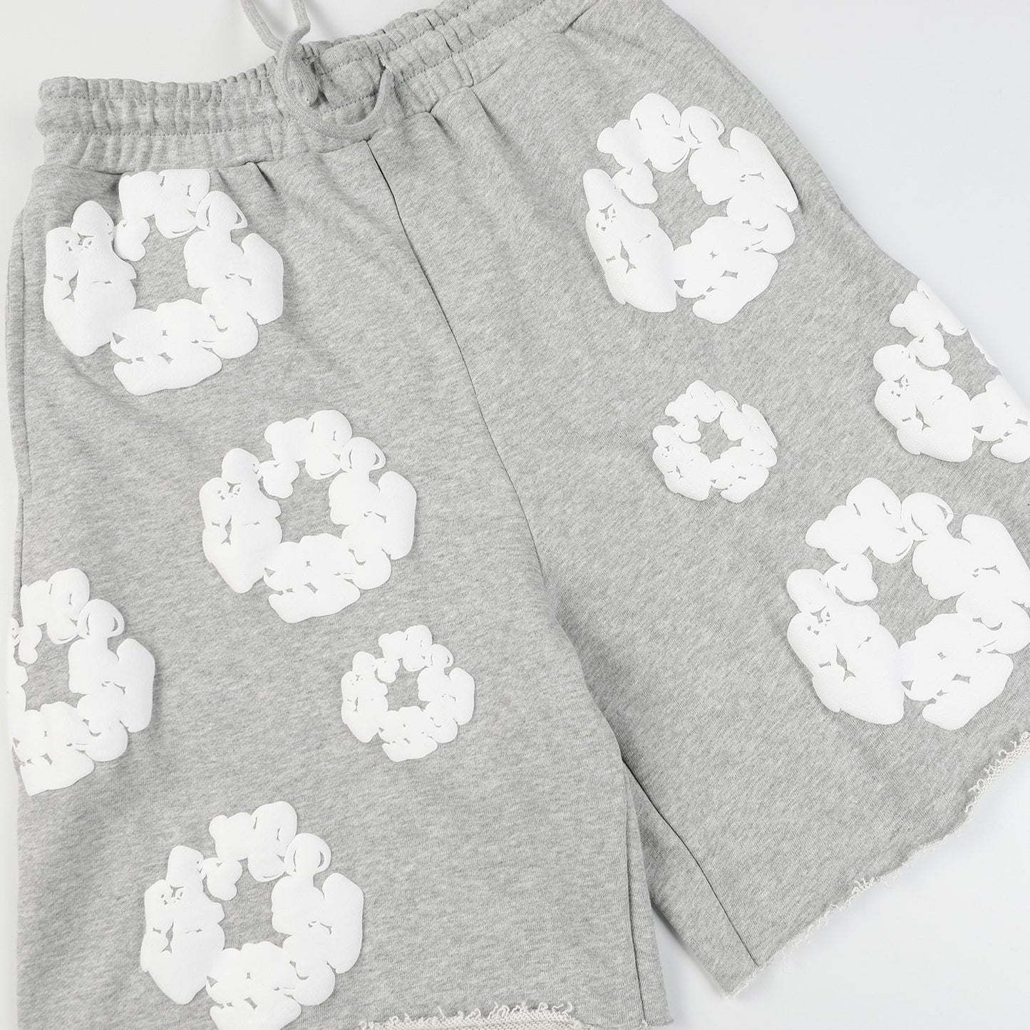 DENIM TEARS Cotton Wreath Graphic Short-Sleeve Set — detail