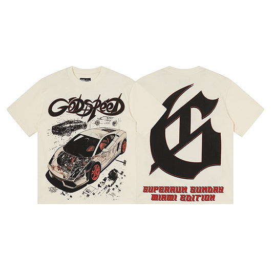 Godspeed Superrun Sunday Miami Edition Graphic T-Shirt — hero