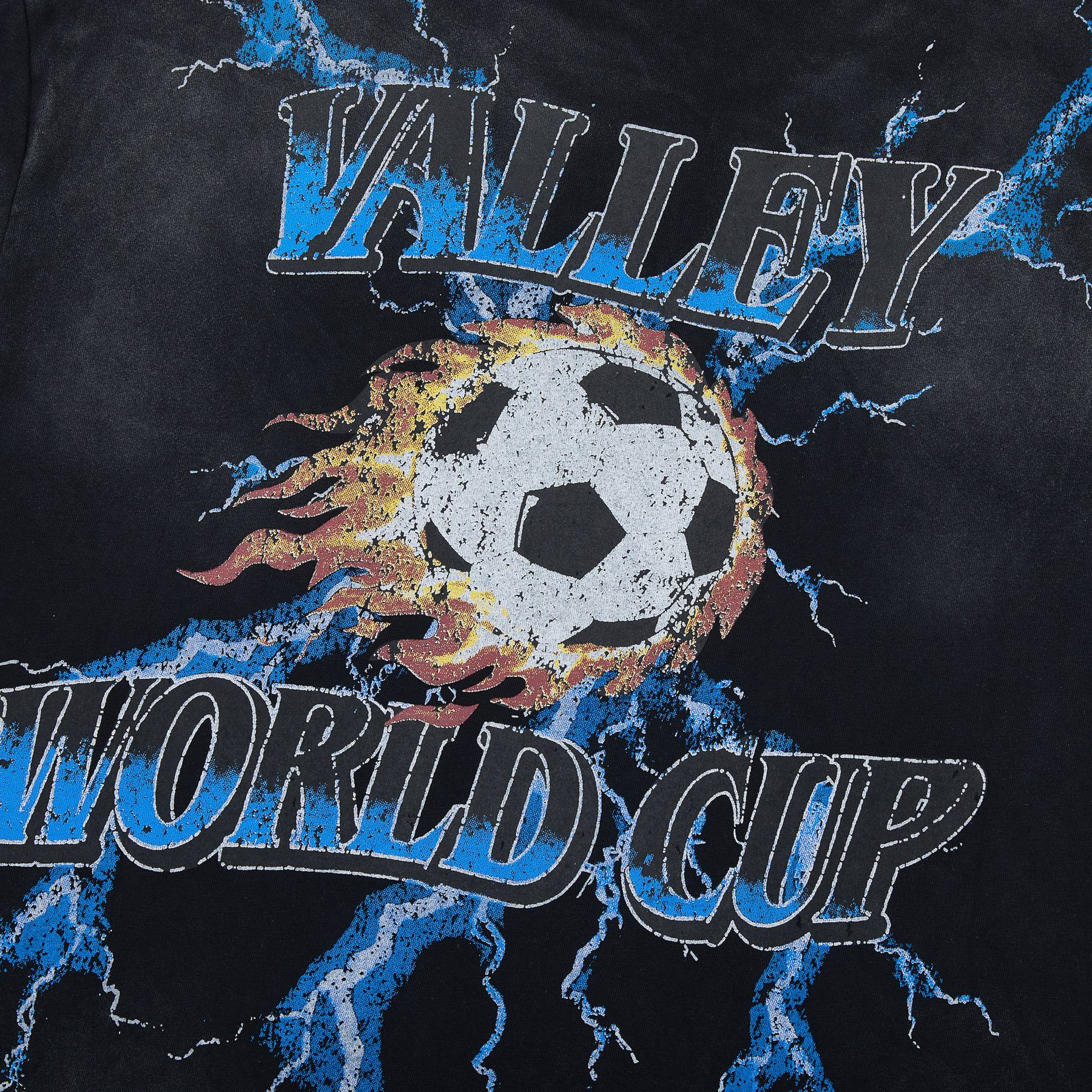 VALE USA World Cup Tiger Soccer Graphic T-Shirt — detail