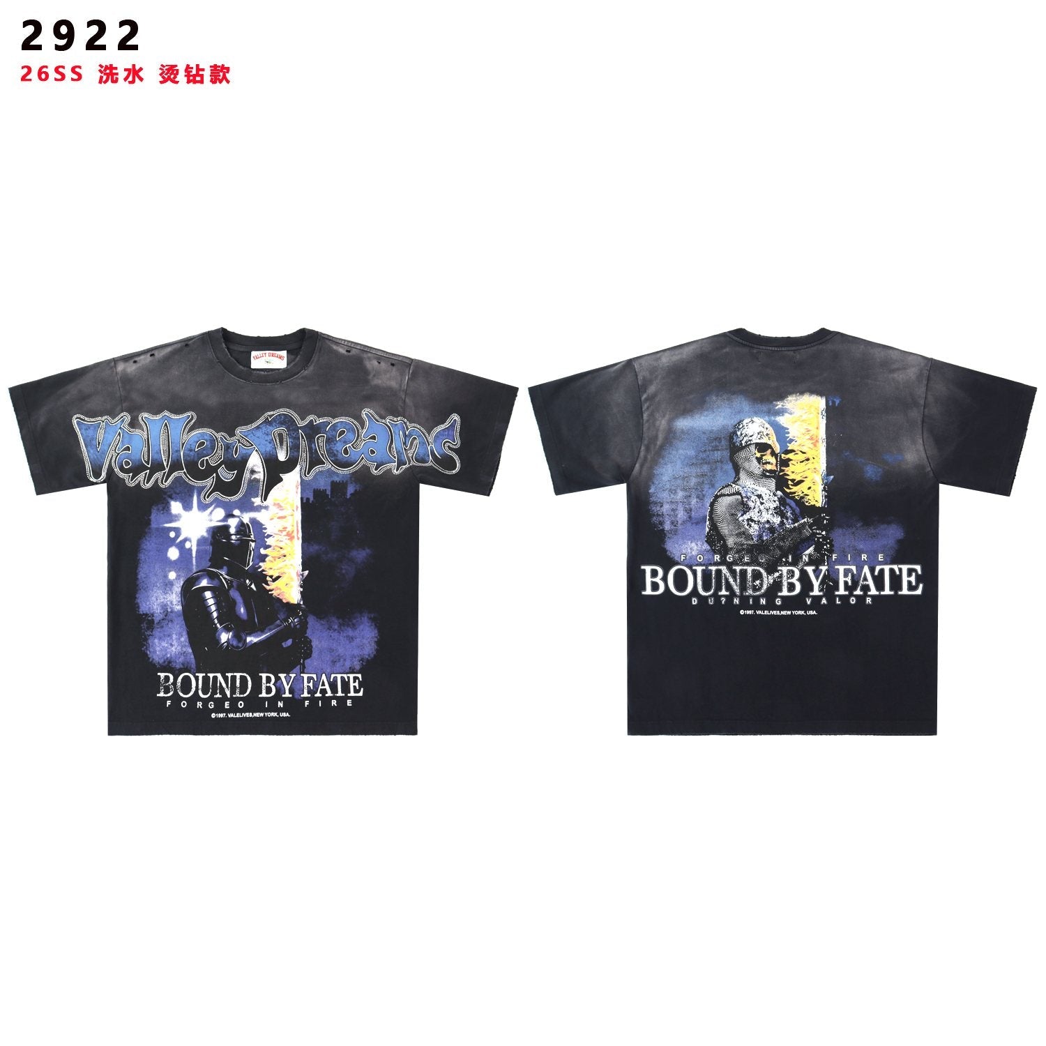 Valley Dreams Bound by Fate Graphic T-Shirt — front