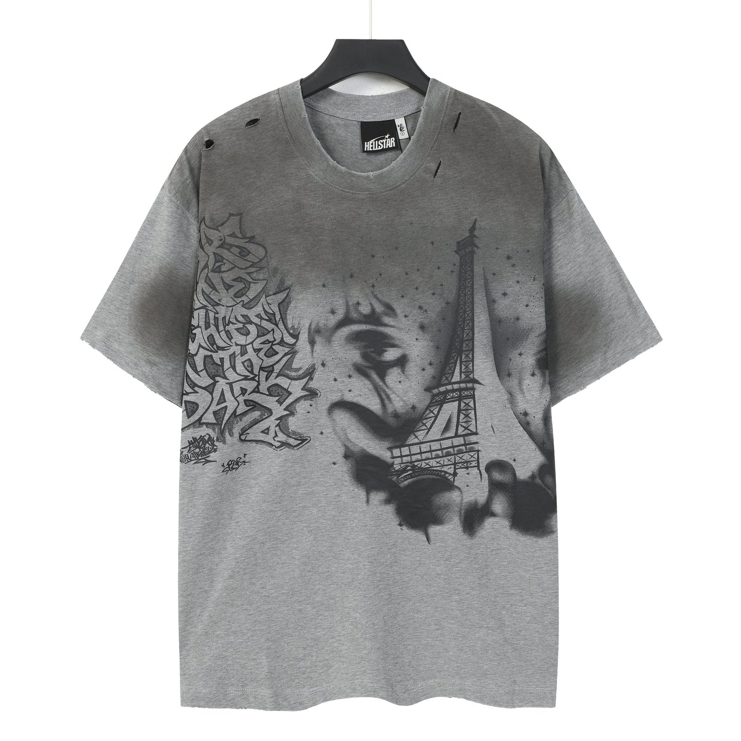 HEISTAR Eiffel Tower Graphic Short-Sleeve T-Shirt — front