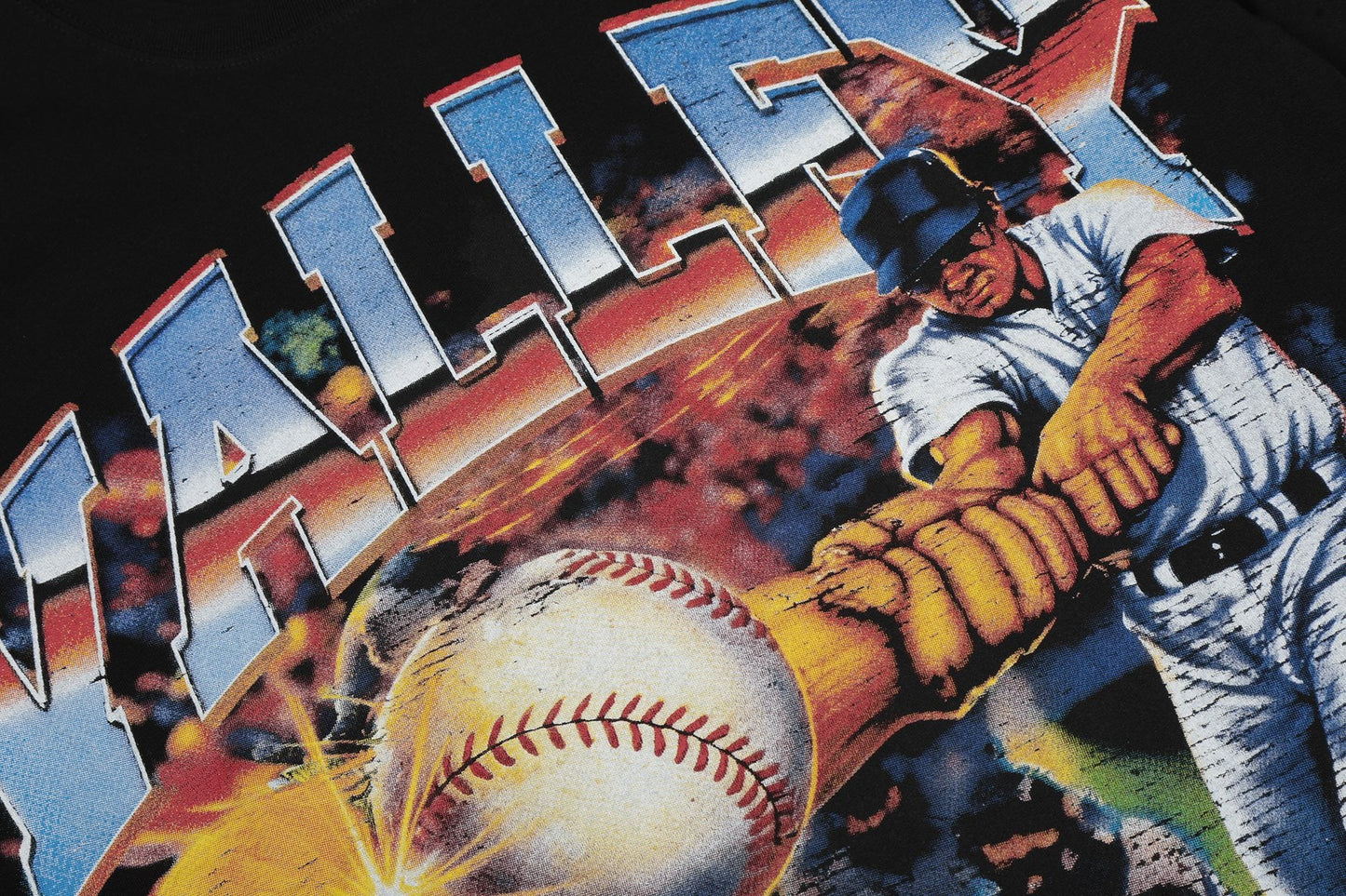 VALLEY New York Baseball Graphic T-Shirt — detail