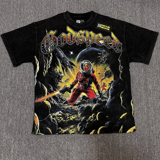 Godspeed Astronaut Graphic T-Shirt — hero