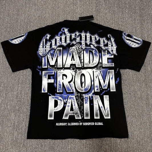 Godspeed Made From Pain Graphic T-Shirt — front