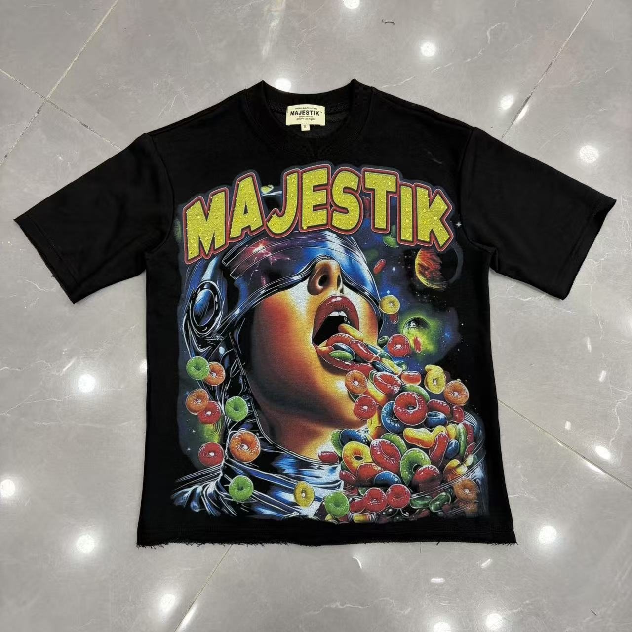 MAJESTIK Astronaut Candy Graphic T-Shirt — hero