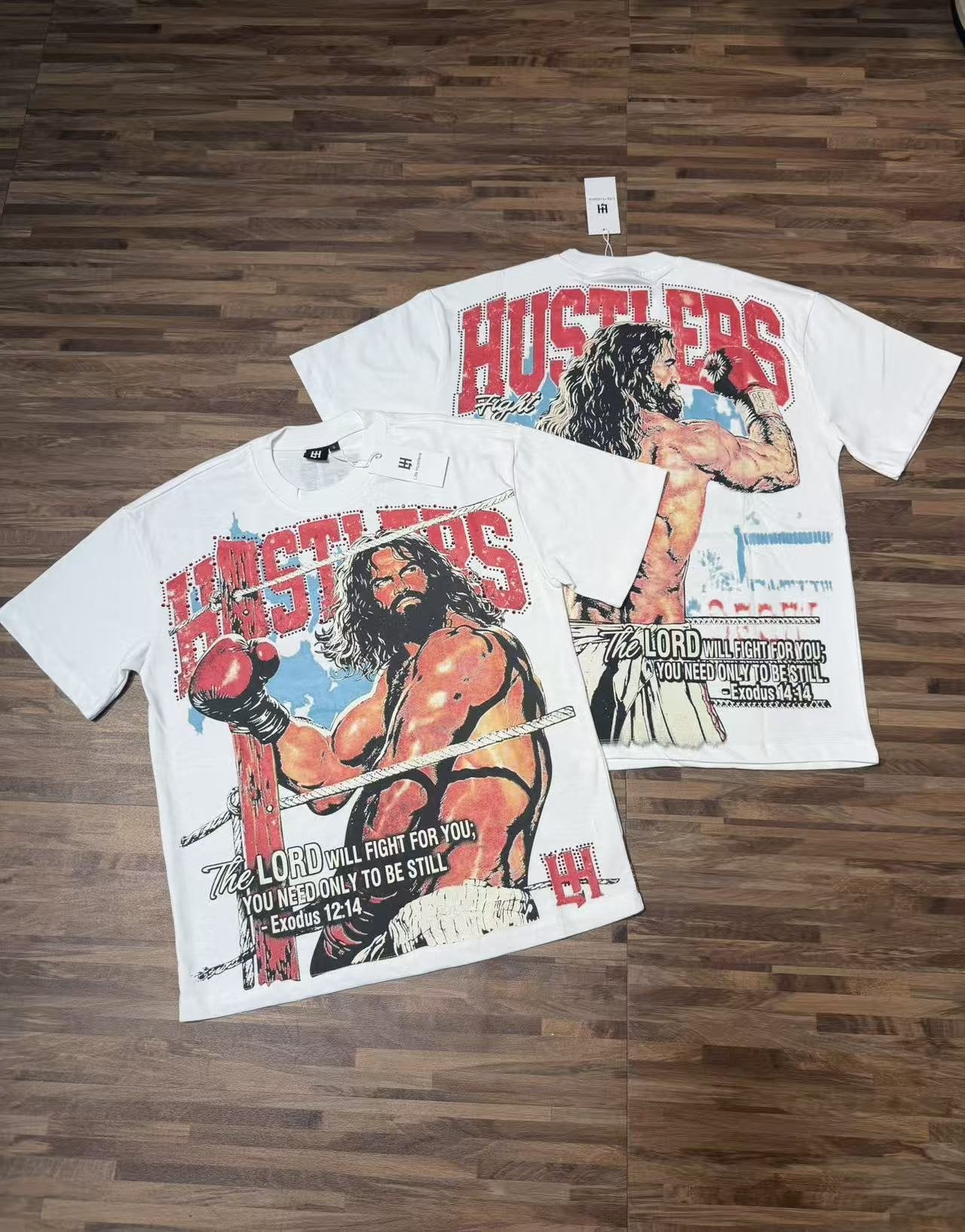 Life Hustlere Boxing Graphic T-Shirt — context