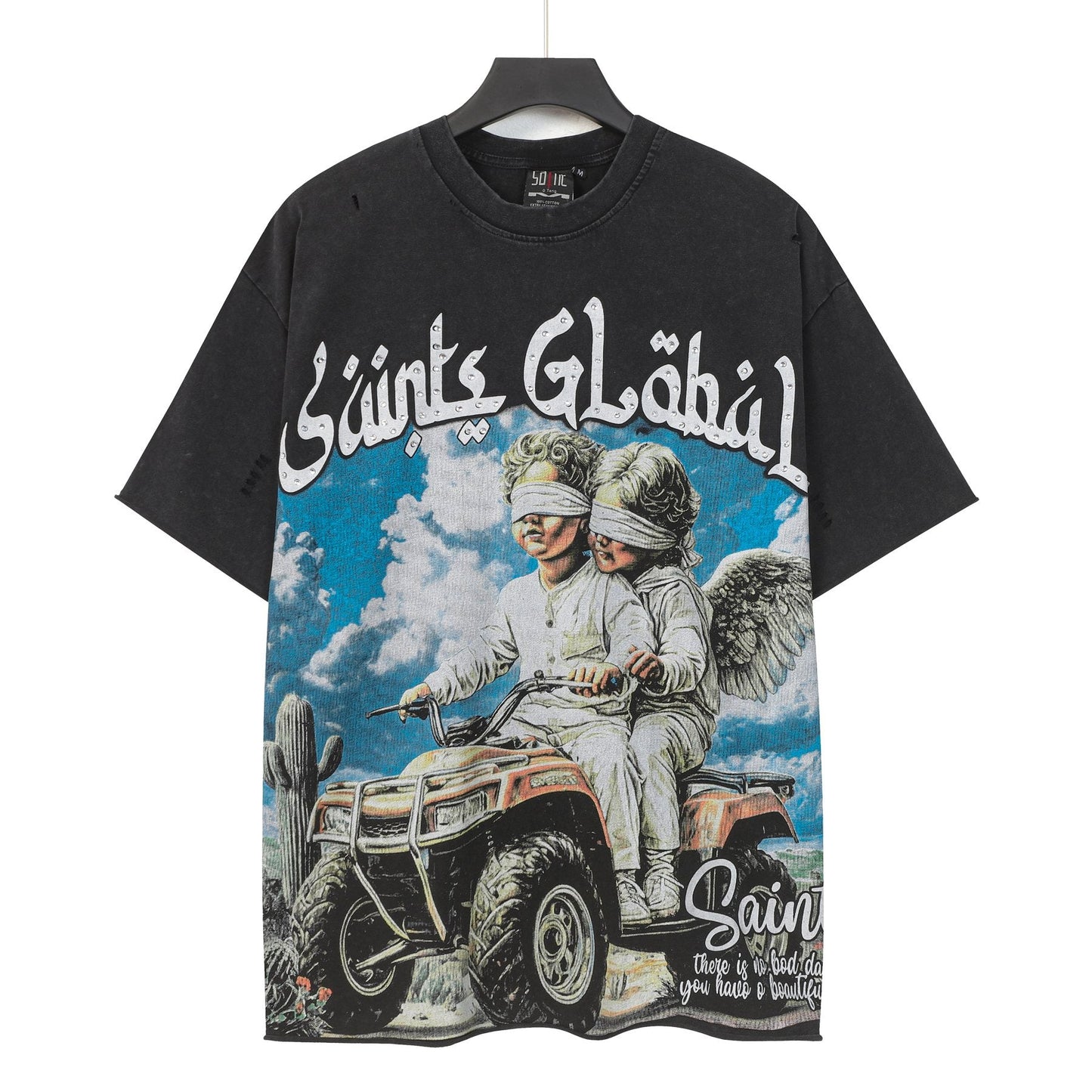 SAINT Desires Angel ATV Graphic T-Shirt — front