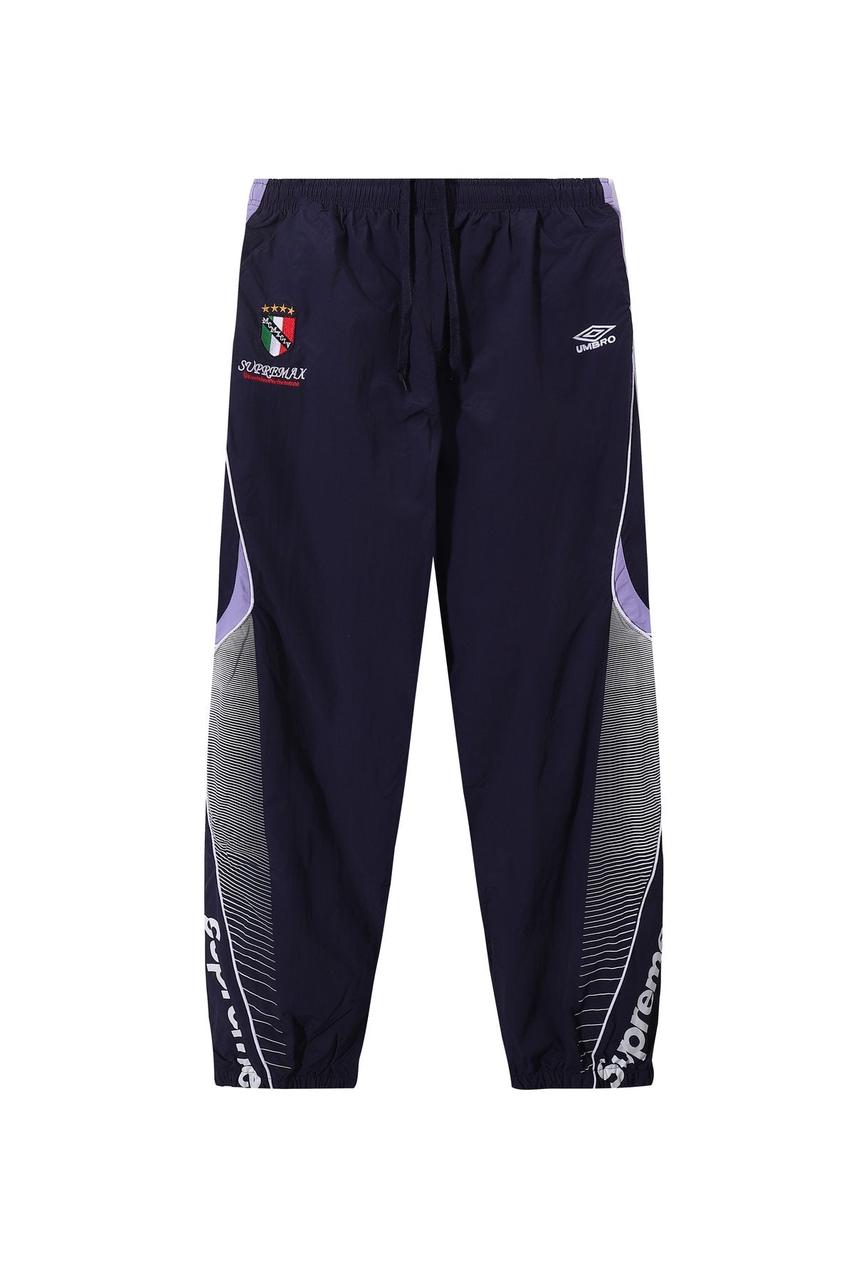 Supreme Contrast Panel Track Pants — front