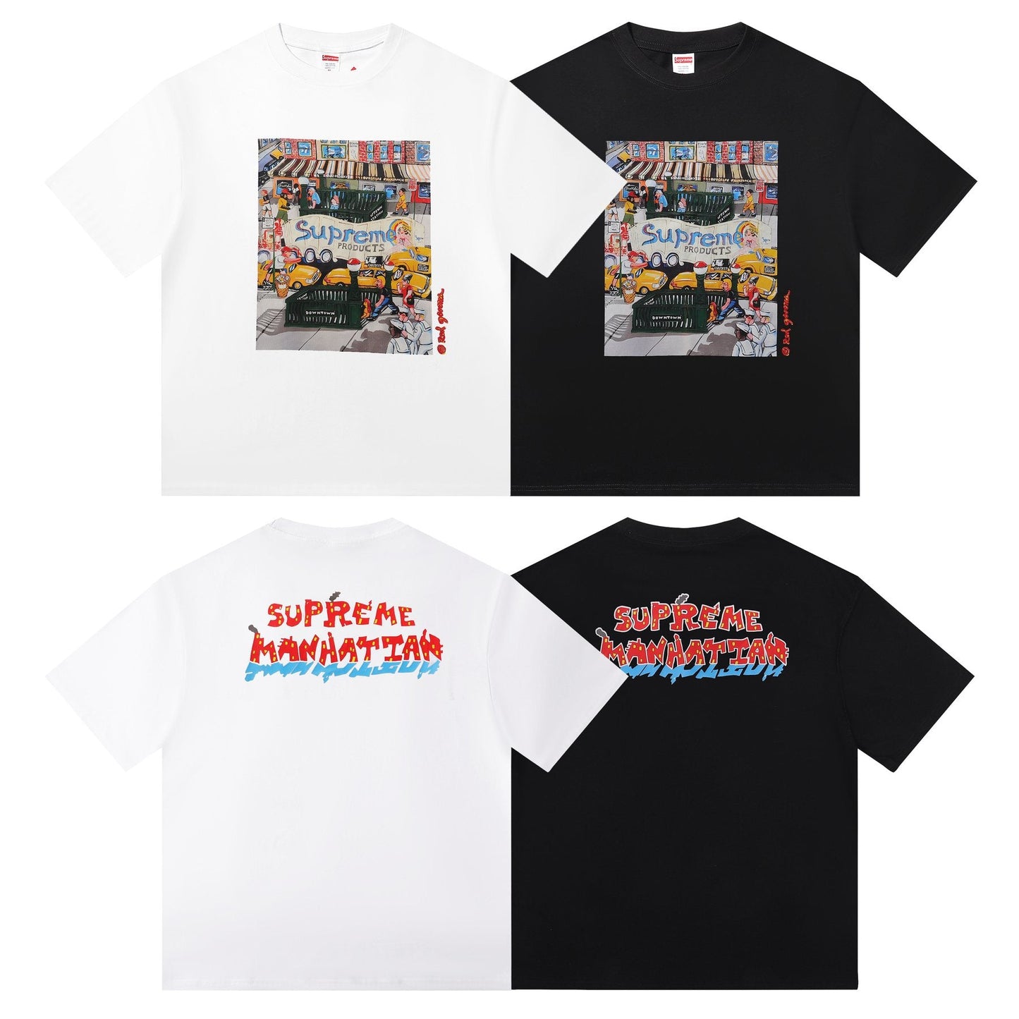 Supreme Manhattan City Graphic T-Shirt — comparison
