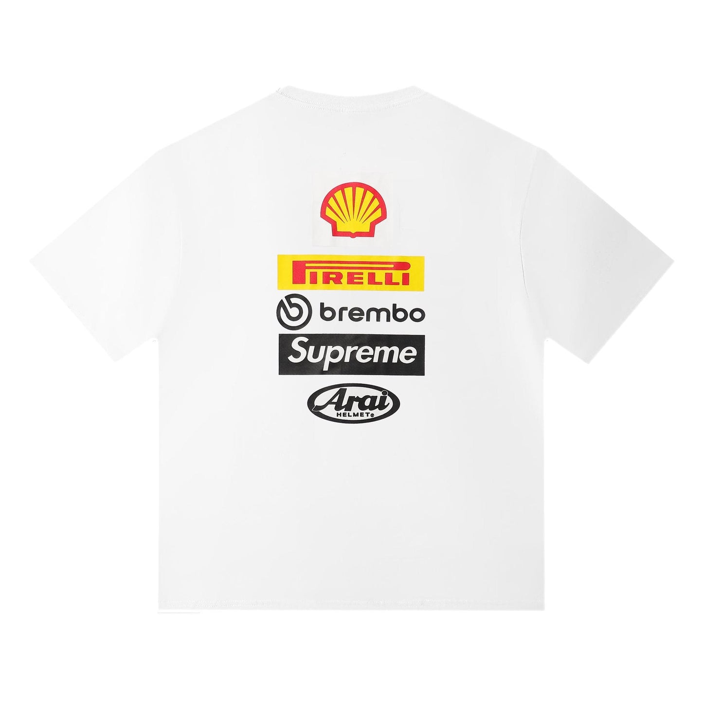 Supreme Ducati Sponsor Graphic Short-Sleeve T-Shirt — back