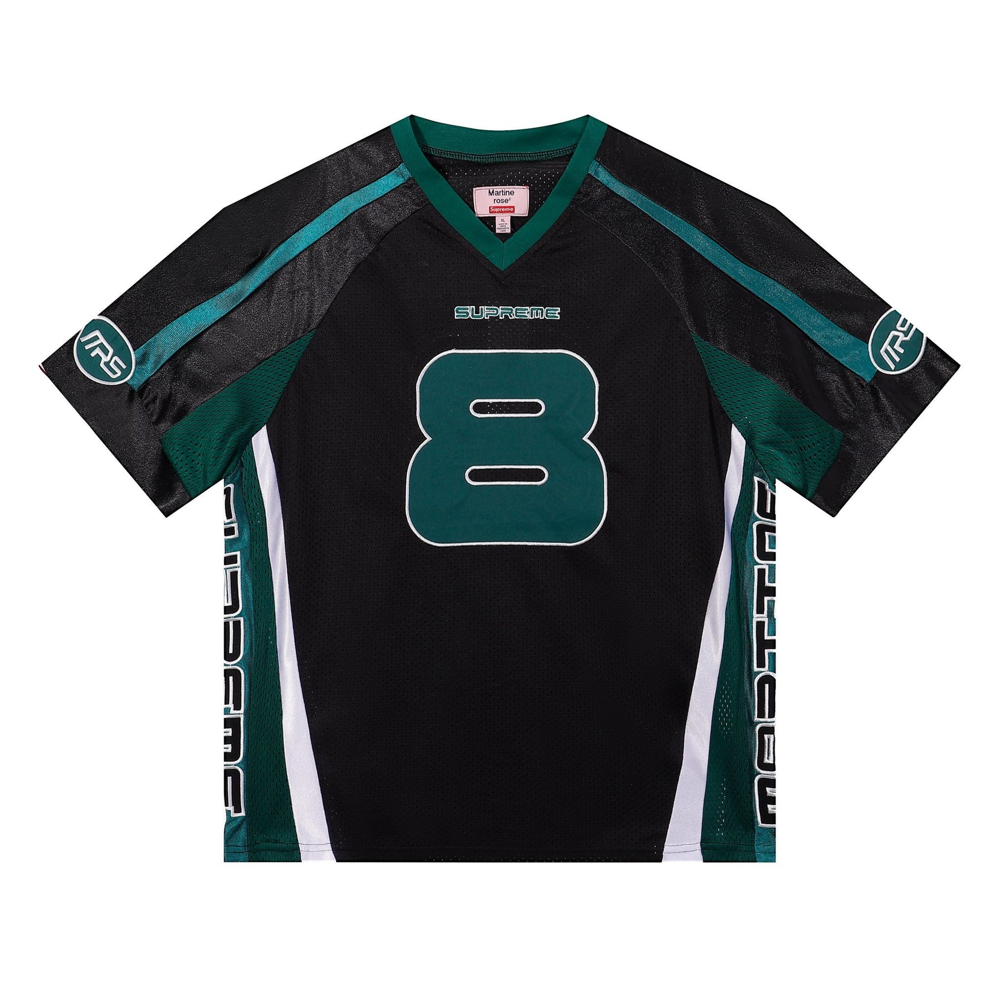 Supreme Number 8 Mesh Football Jersey T-Shirt — hero