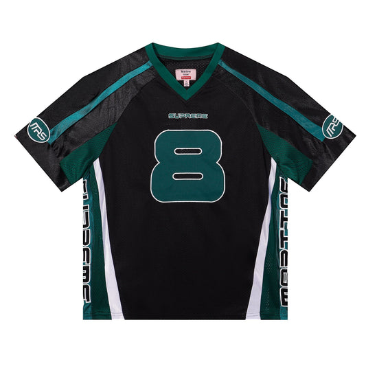 Supreme Number 8 Mesh Football Jersey T-Shirt — hero