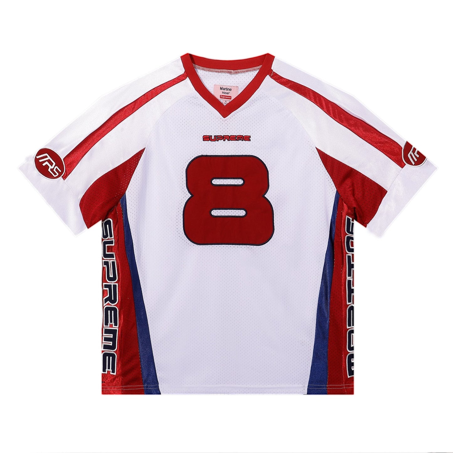 Supreme E2030 Number Graphic Mesh Jersey T-Shirt — hero