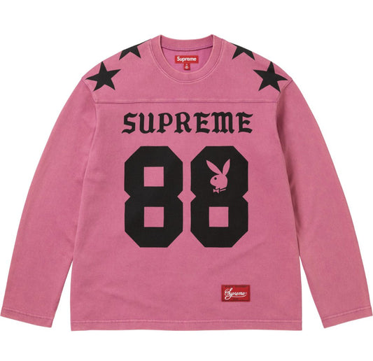 Supreme 88 Star Shoulder Long-Sleeve T-Shirt — hero