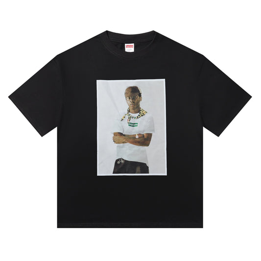 Supreme Tyler the Creator Portrait Graphic T-Shirt — hero