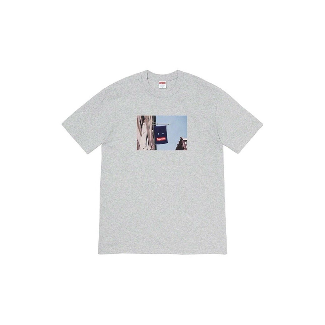 Supreme Banner Graphic T-Shirt — front