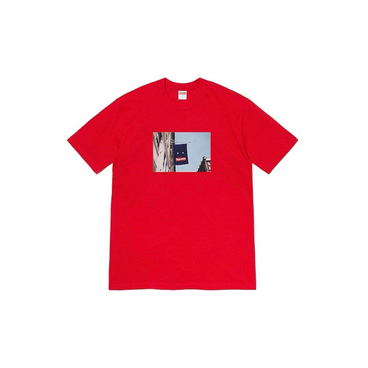 Supreme Banner Graphic T-Shirt — front