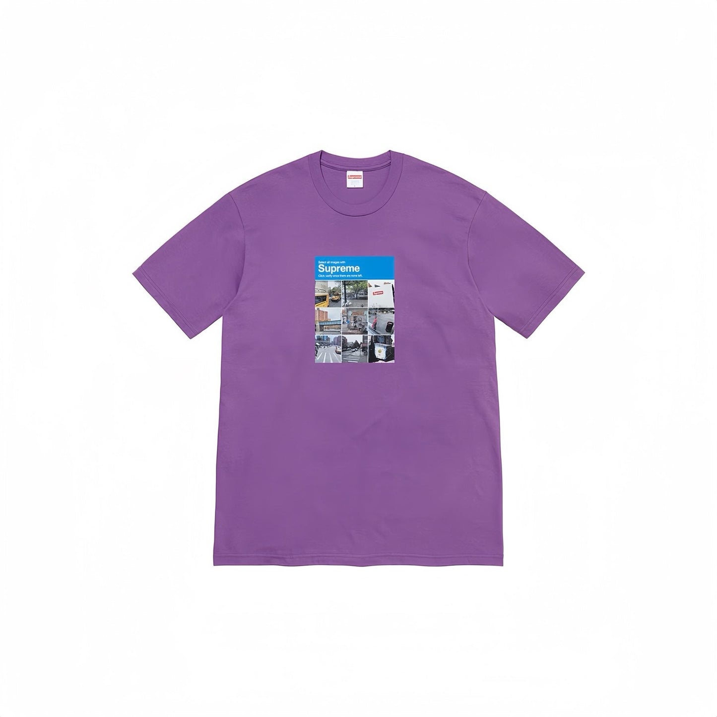 Supreme Verify Graphic T-Shirt — front