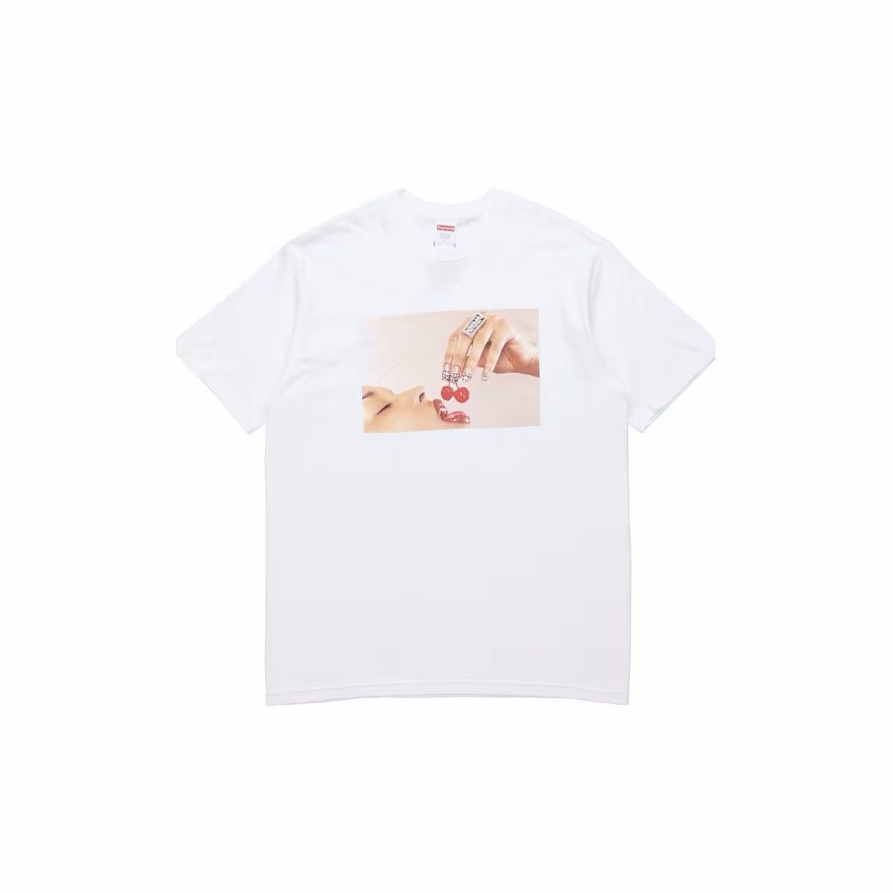 Supreme Cupid Graphic Short-Sleeve T-Shirt — front