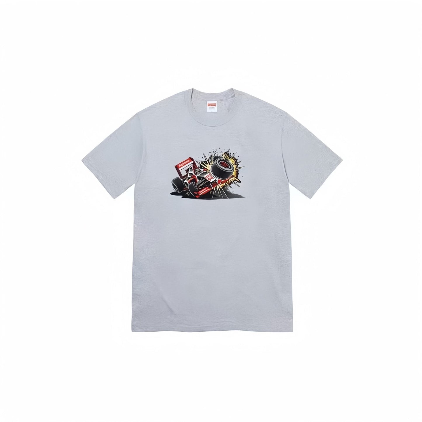 Supreme Crash Motorsport Graphic T-Shirt — front