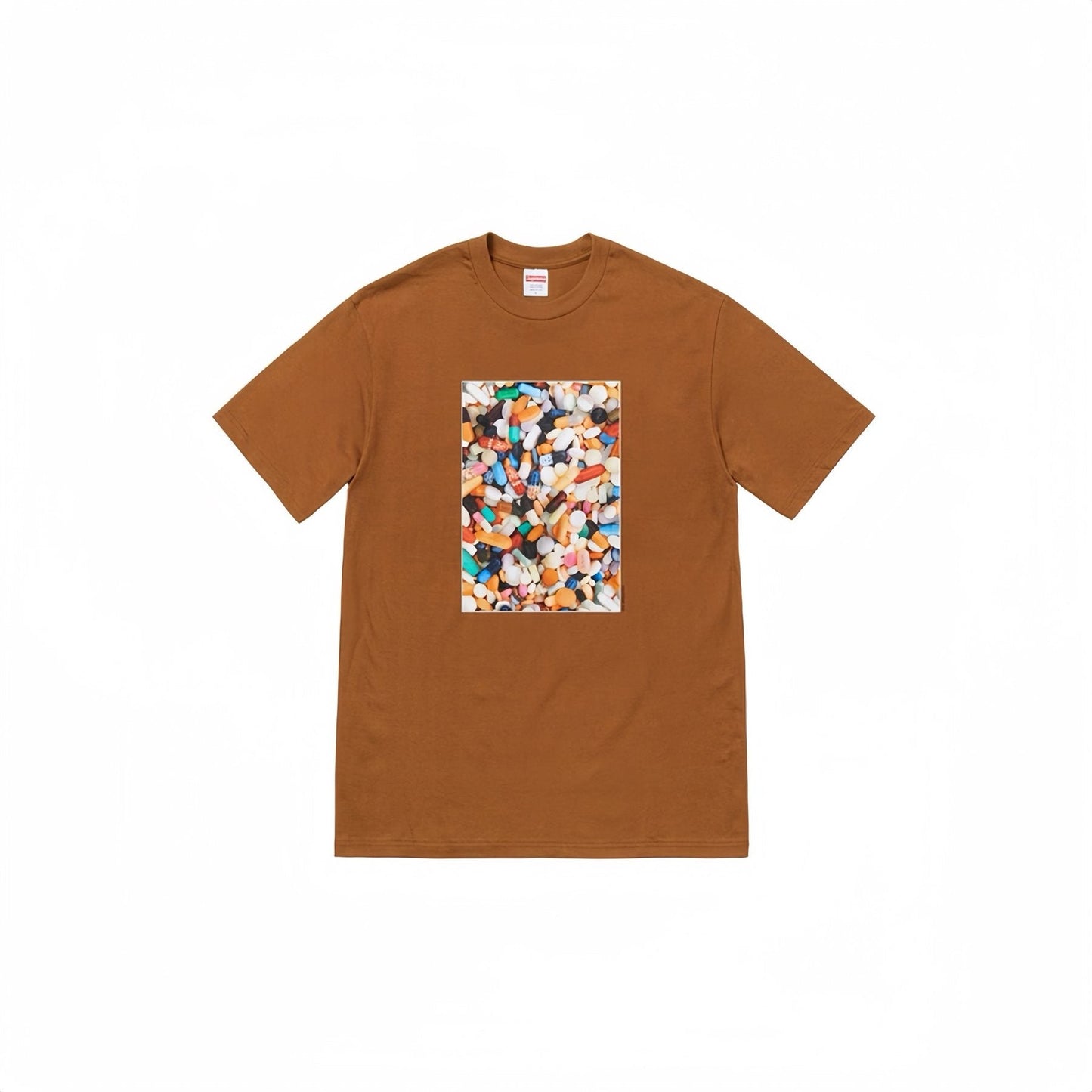 Supreme Week 7 Pills Graphic T-Shirt — front