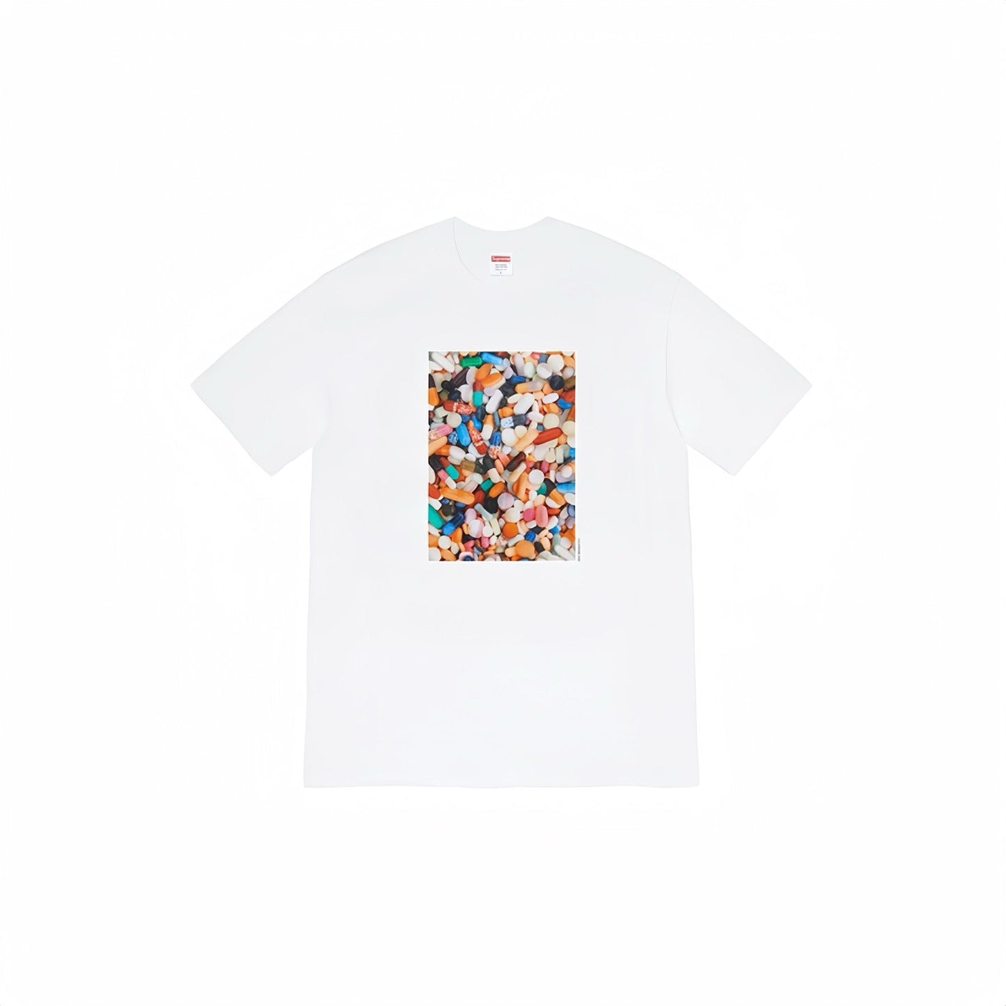 Supreme Week 7 Pills Graphic T-Shirt — front