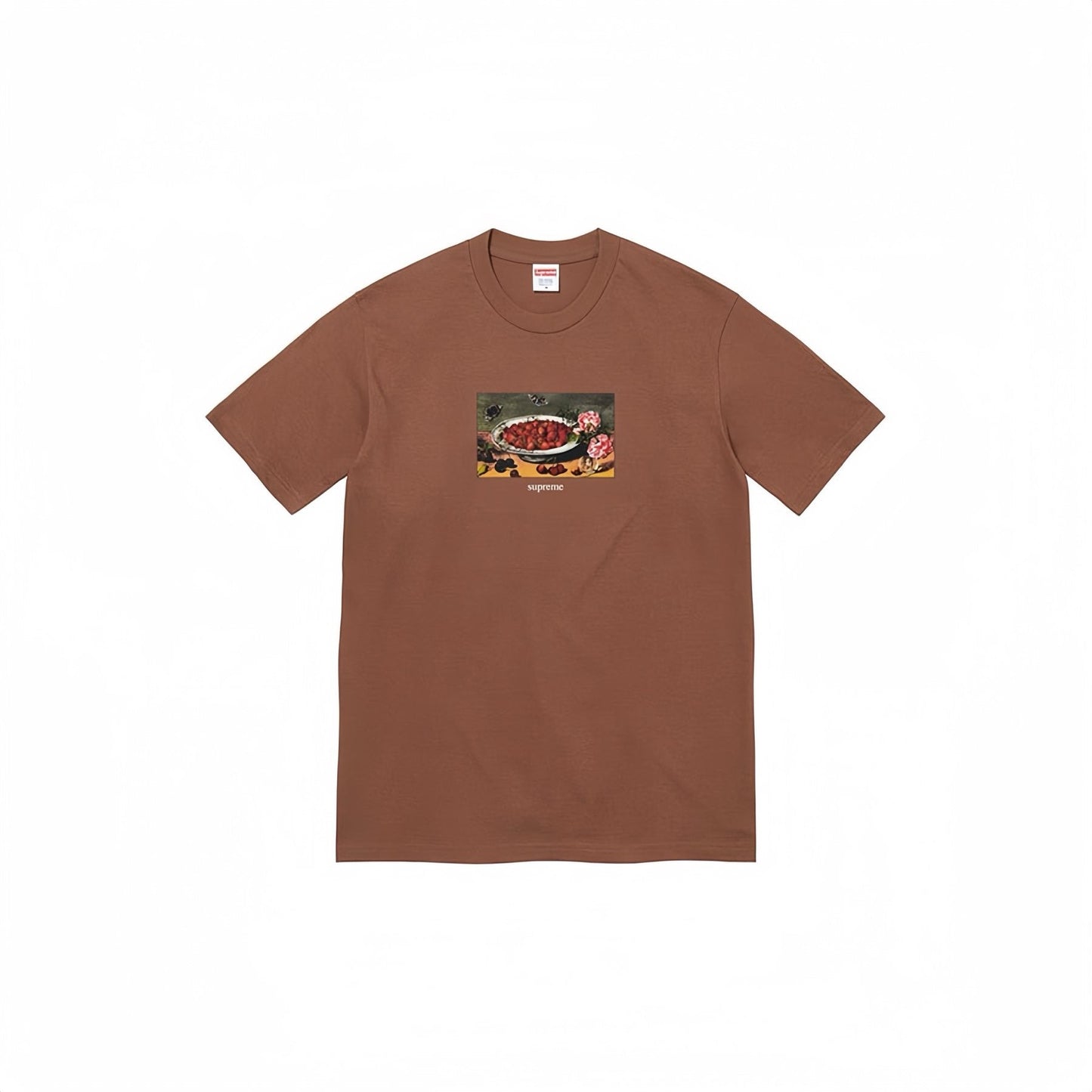Supreme Strawberries Graphic T-Shirt — front