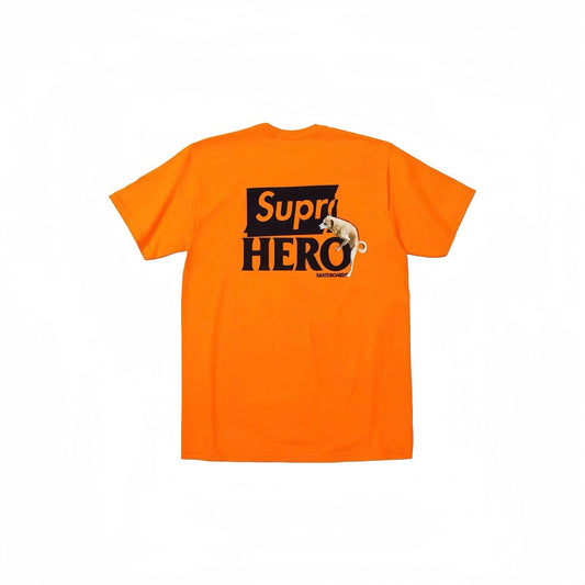 Supreme Antihero Dog Graphic T-Shirt — hero