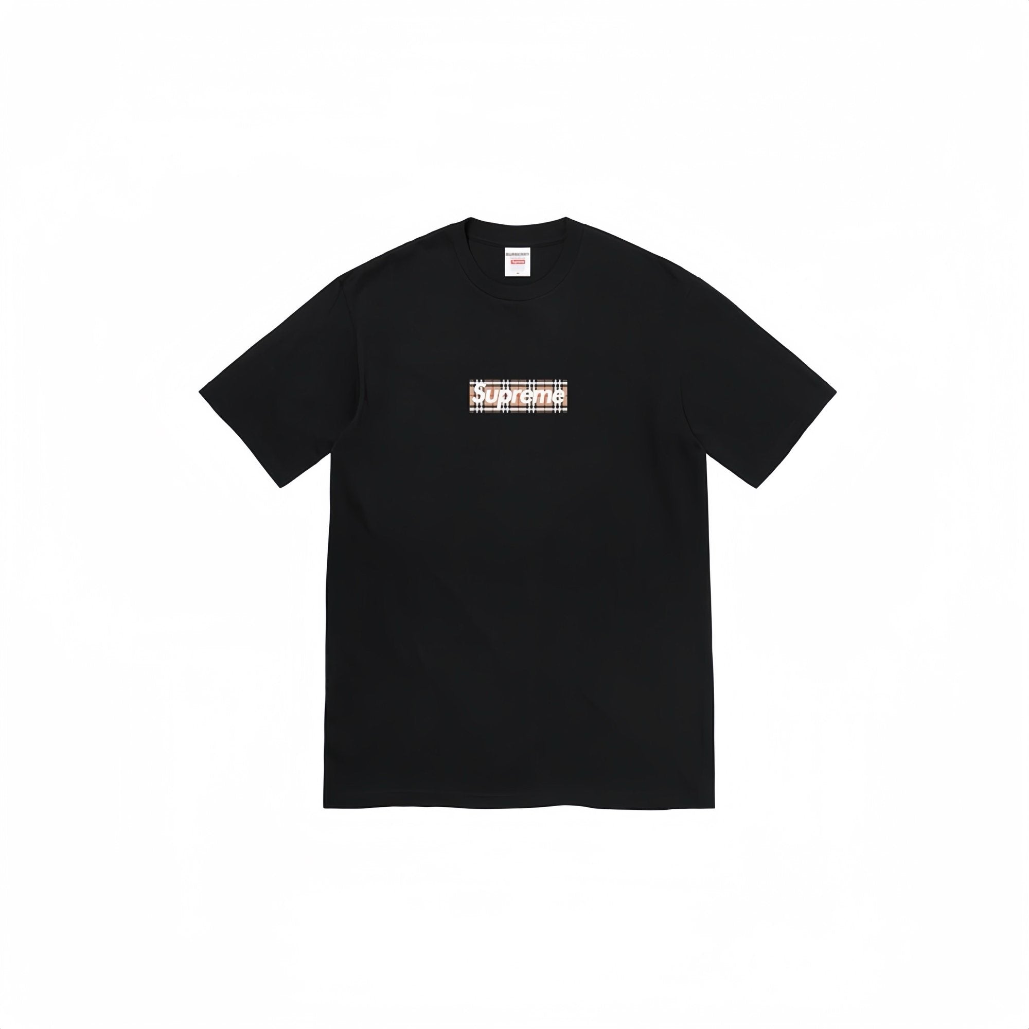 Supreme Plaid Box-Logo Graphic T-Shirt — hero