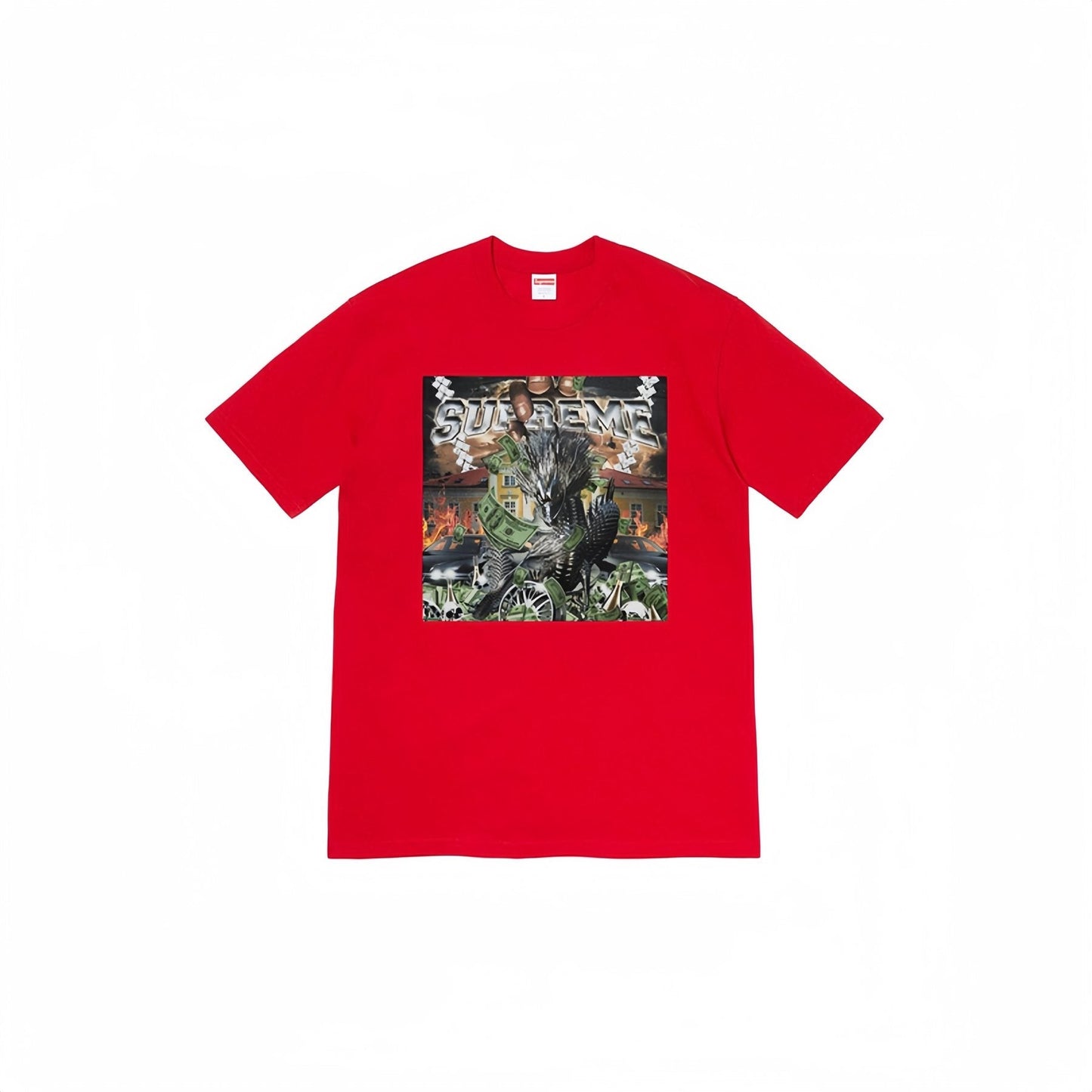 Supreme Dragon Graphic Short-Sleeve T-Shirt — front