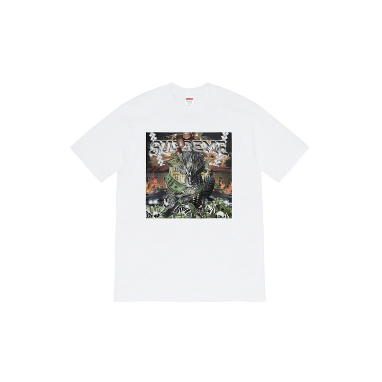 Supreme Dragon Graphic Short-Sleeve T-Shirt — front