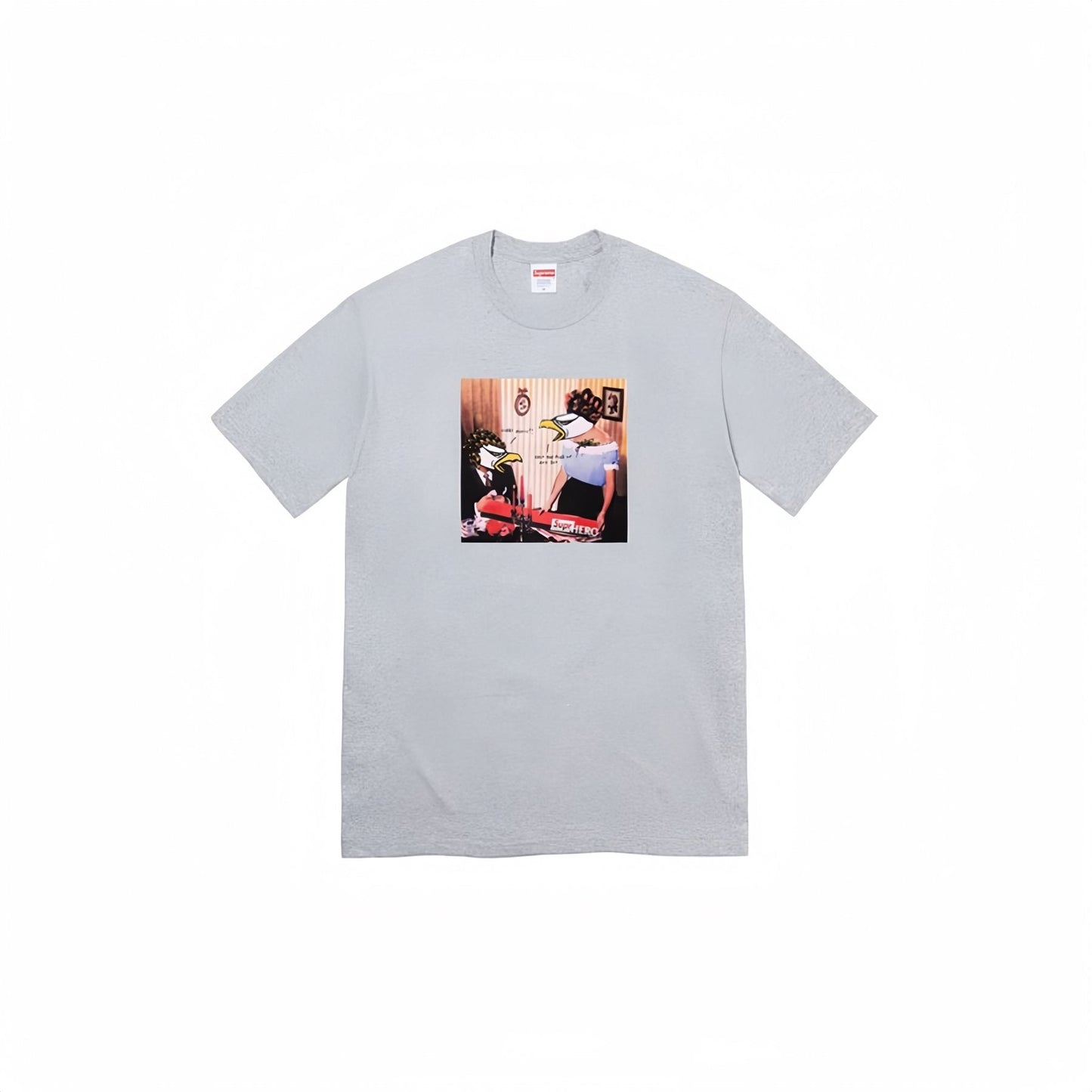 Supreme Curbs Cartoon Graphic T-Shirt — front