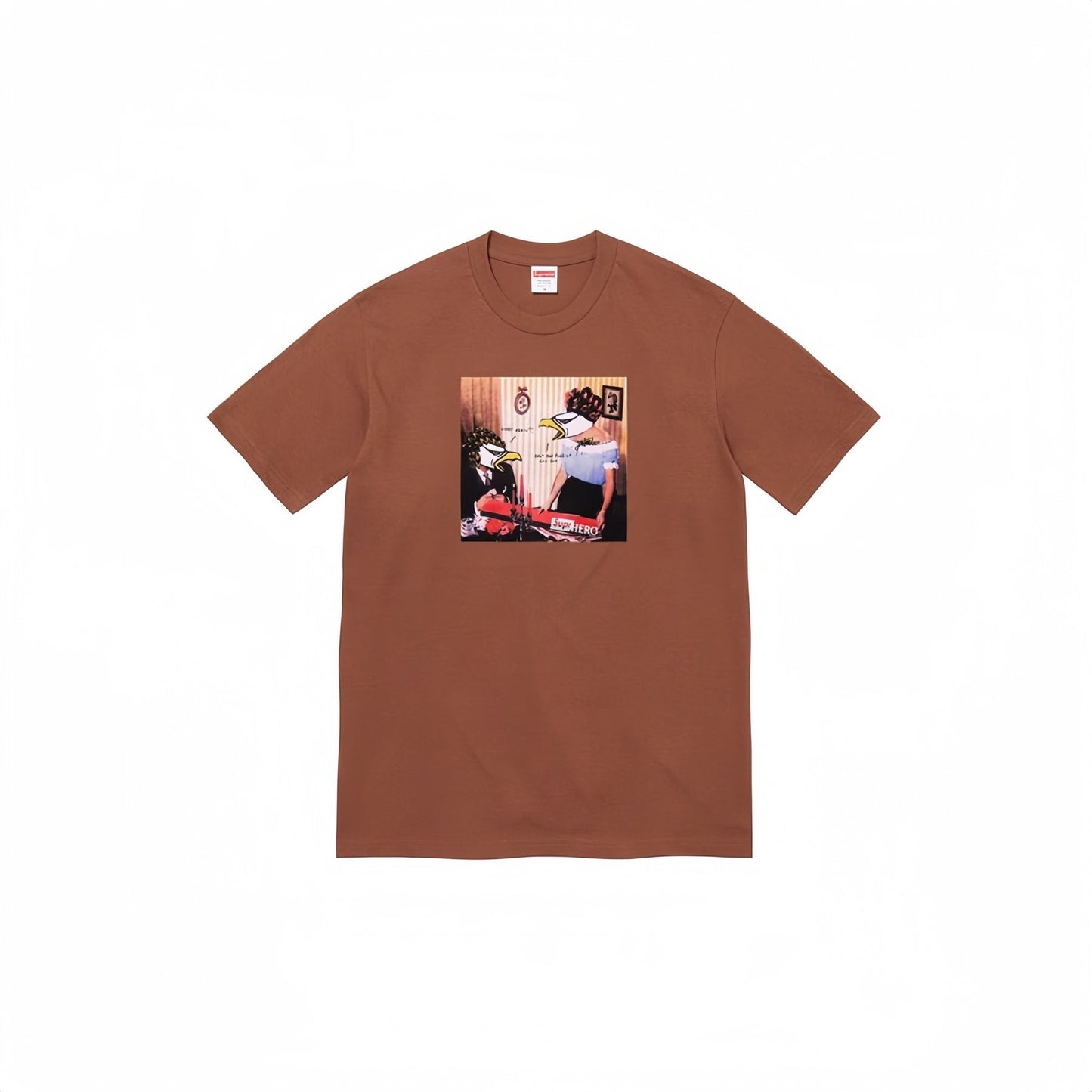 Supreme Curbs Cartoon Graphic T-Shirt — front