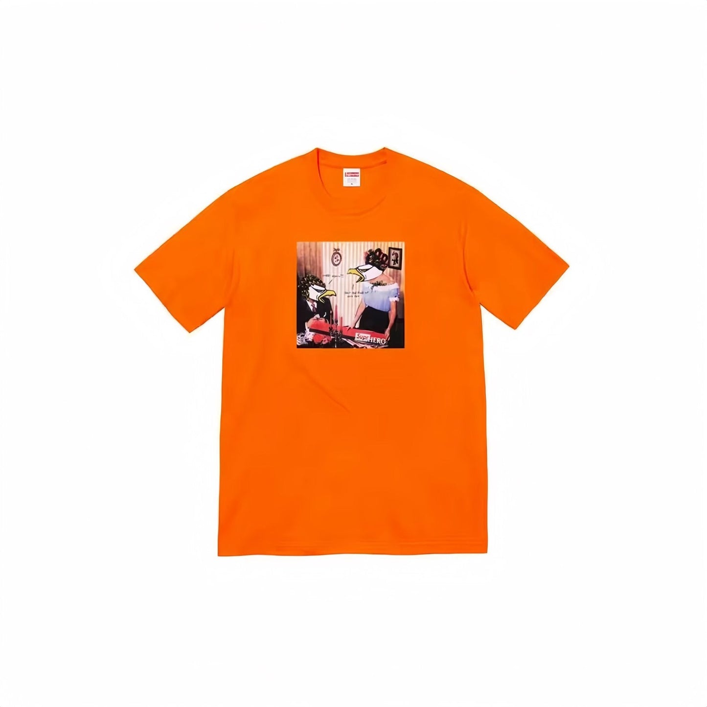 Supreme Curbs Cartoon Graphic T-Shirt — front