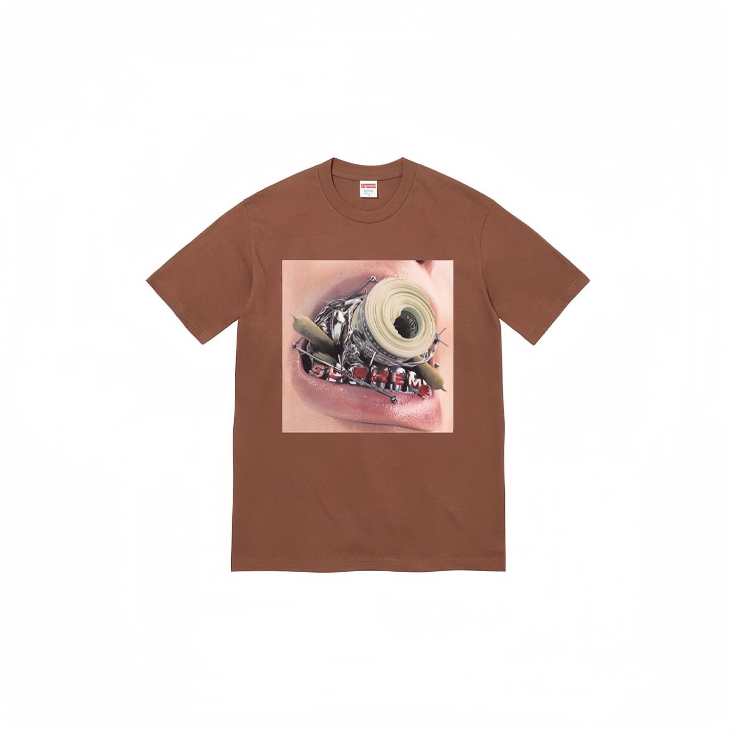 Supreme Braces Graphic T-Shirt — front