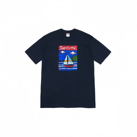 Supreme Sailboat Graphic T-Shirt — hero