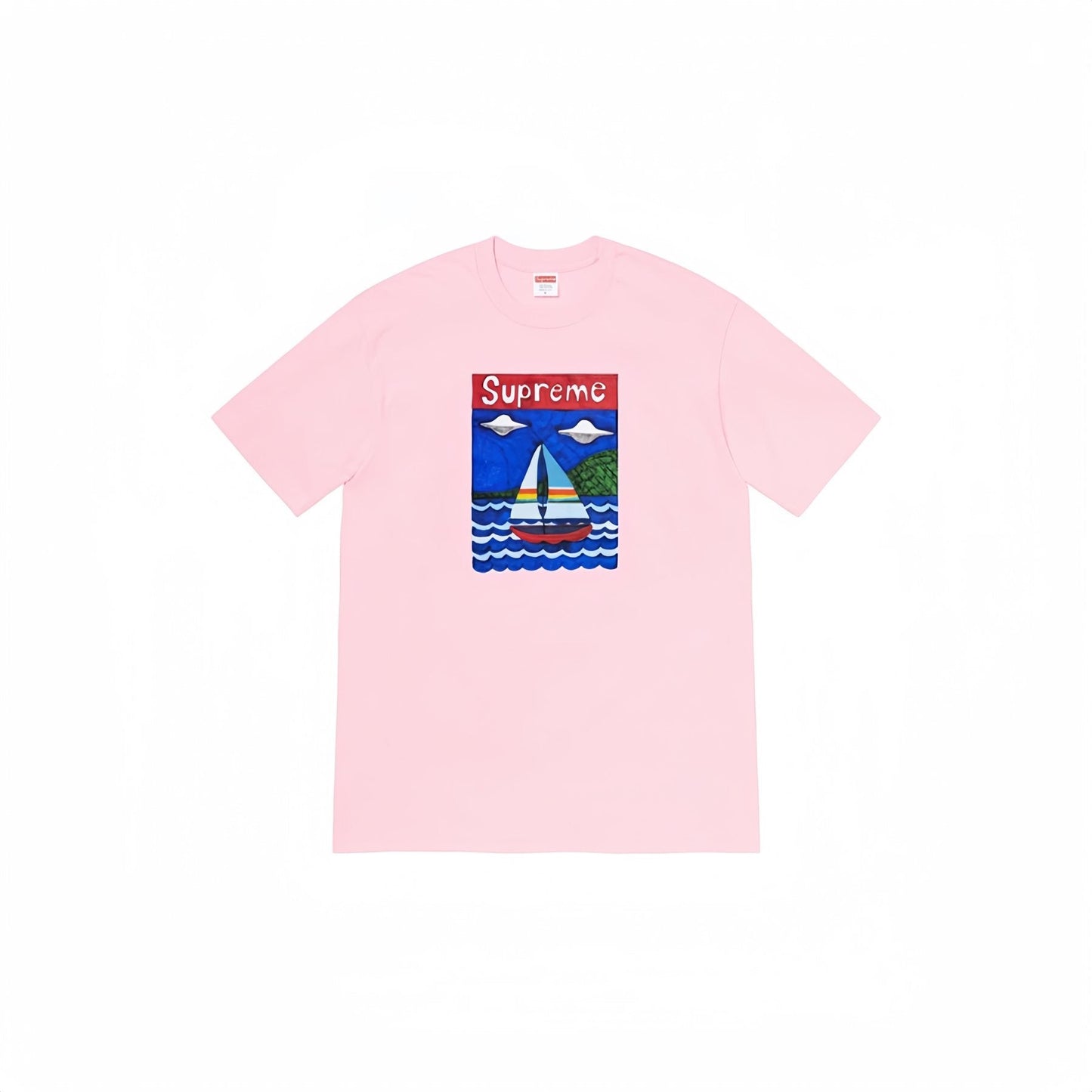 Supreme Sailboat Graphic T-Shirt — front