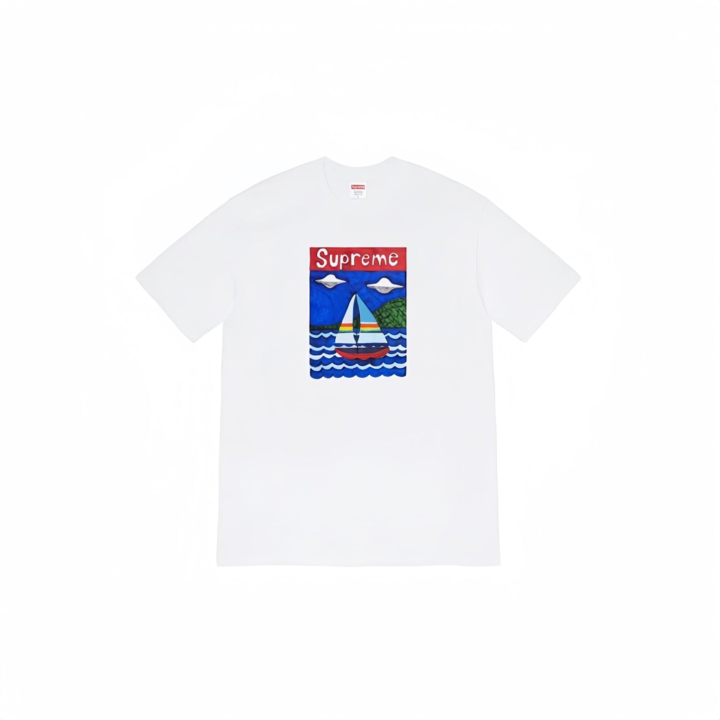 Supreme Sailboat Graphic T-Shirt — front