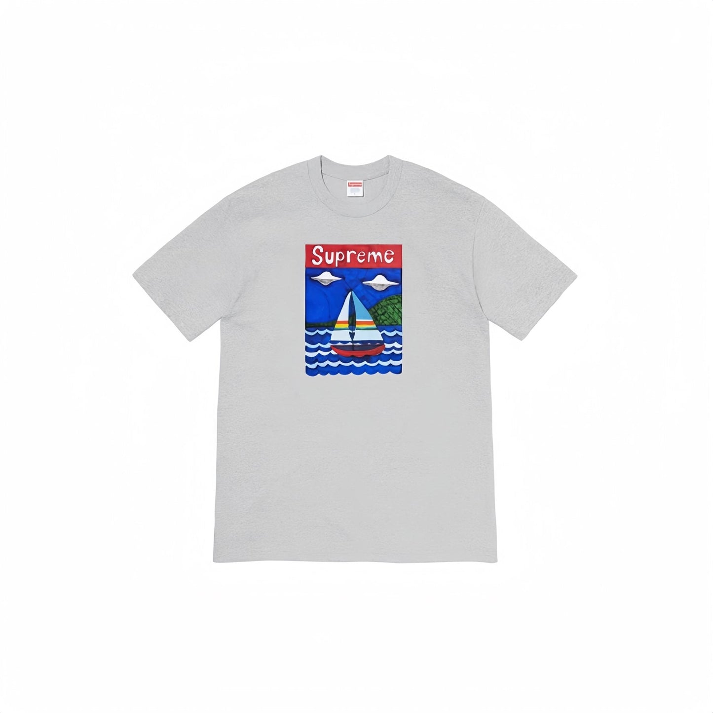 Supreme Sailboat Graphic T-Shirt — front