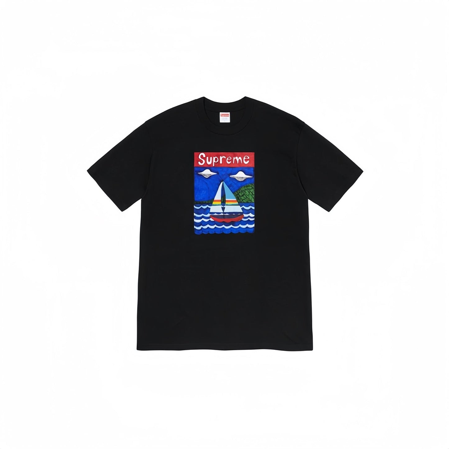 Supreme Sailboat Graphic T-Shirt — front