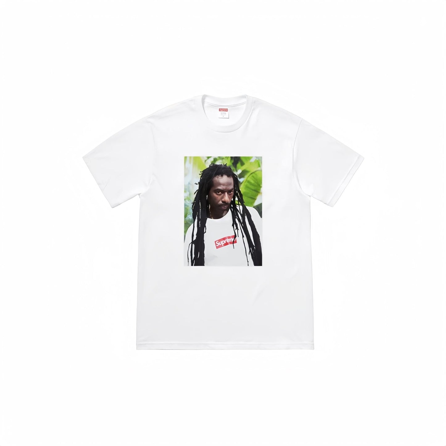 Supreme Buju Banton Portrait Graphic T-Shirt — front