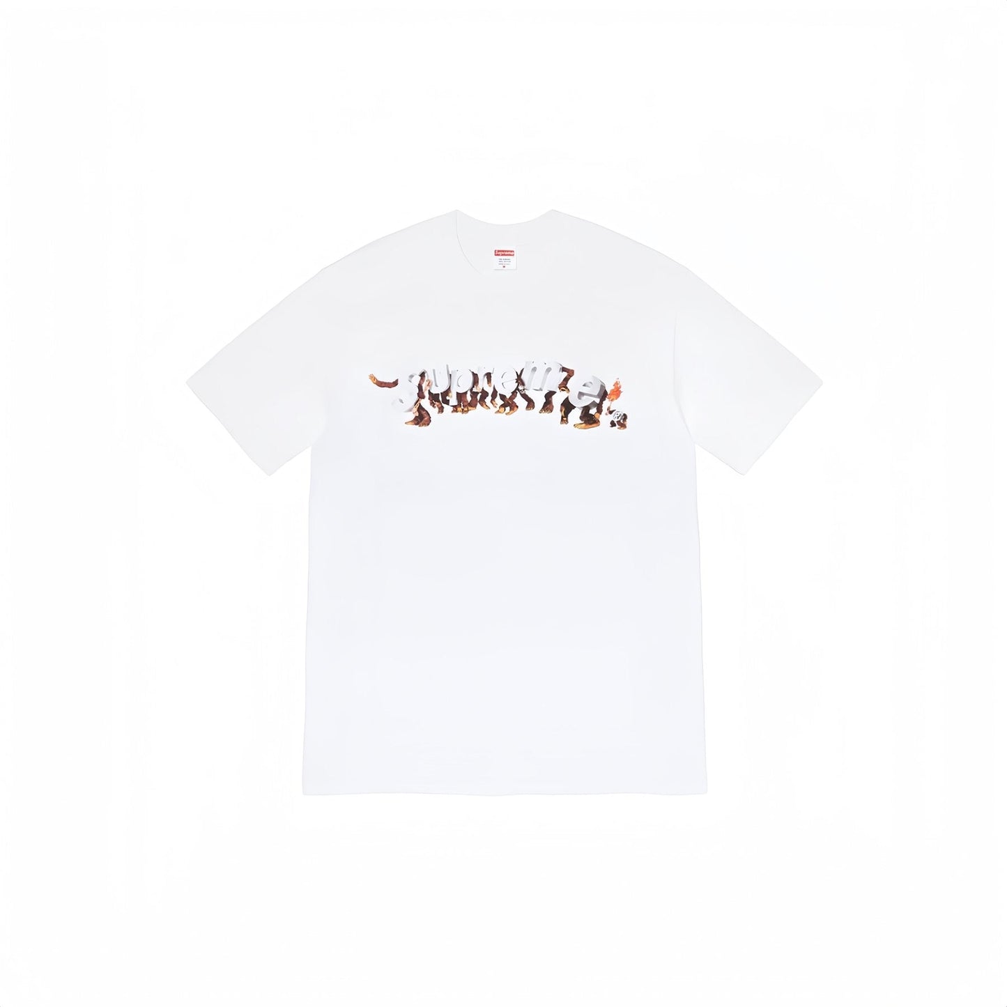 Supreme Ape Letter Graphic Short-Sleeve T-Shirt — front
