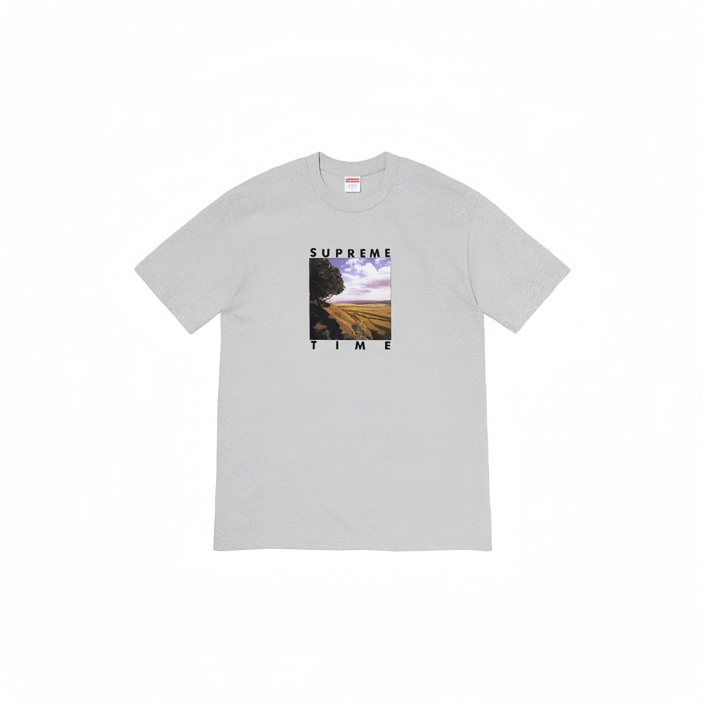 Supreme Time Landscape Graphic T-Shirt — front