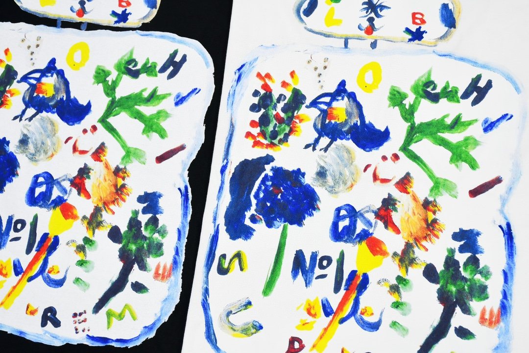 Supreme Paint Graphic Short-Sleeve T-Shirt — detail