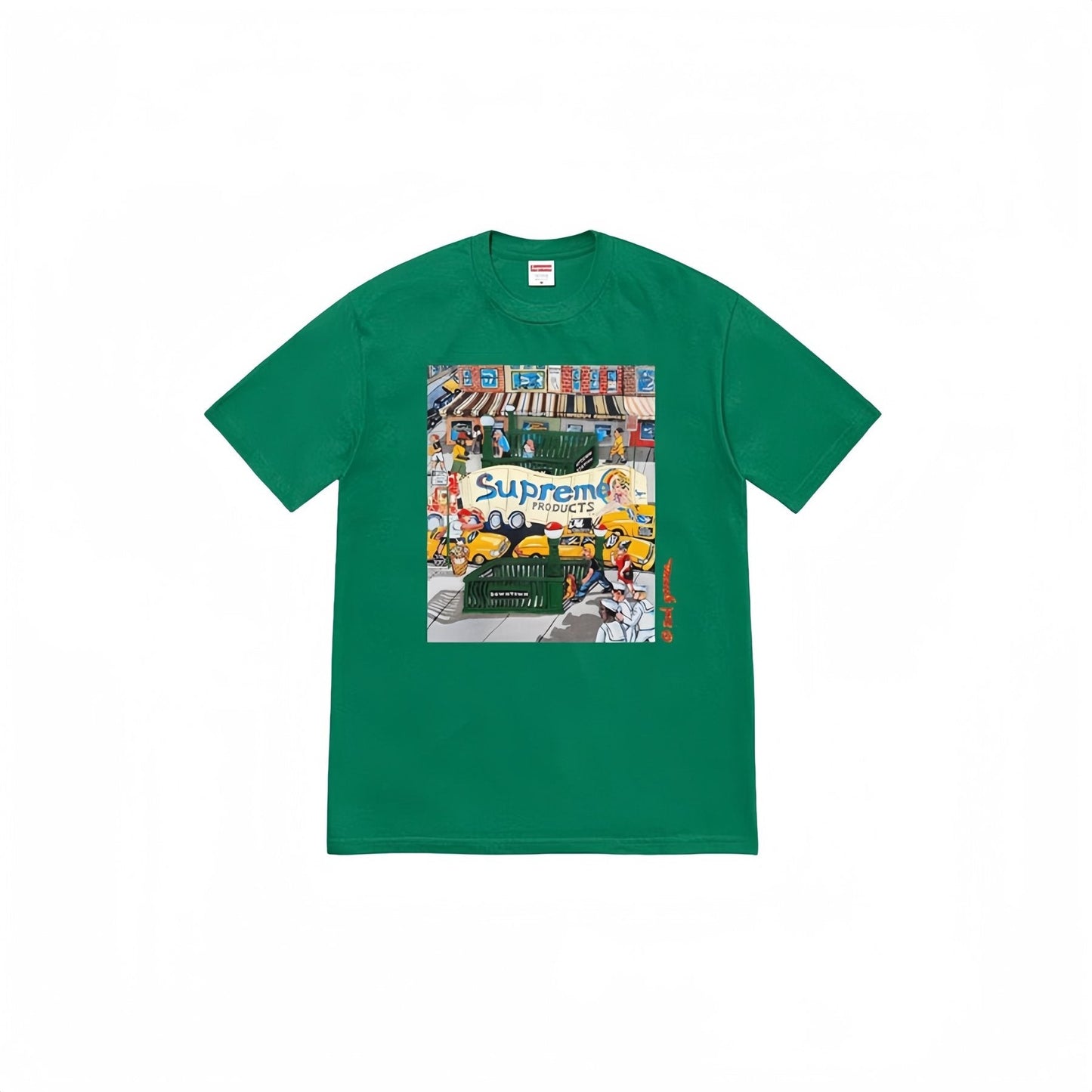 Supreme Manhattan City Graphic T-Shirt — front