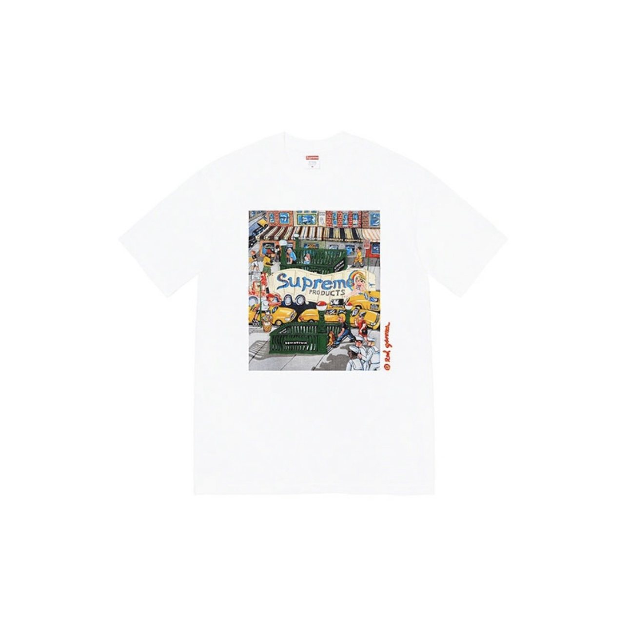 Supreme Manhattan City Graphic T-Shirt — front